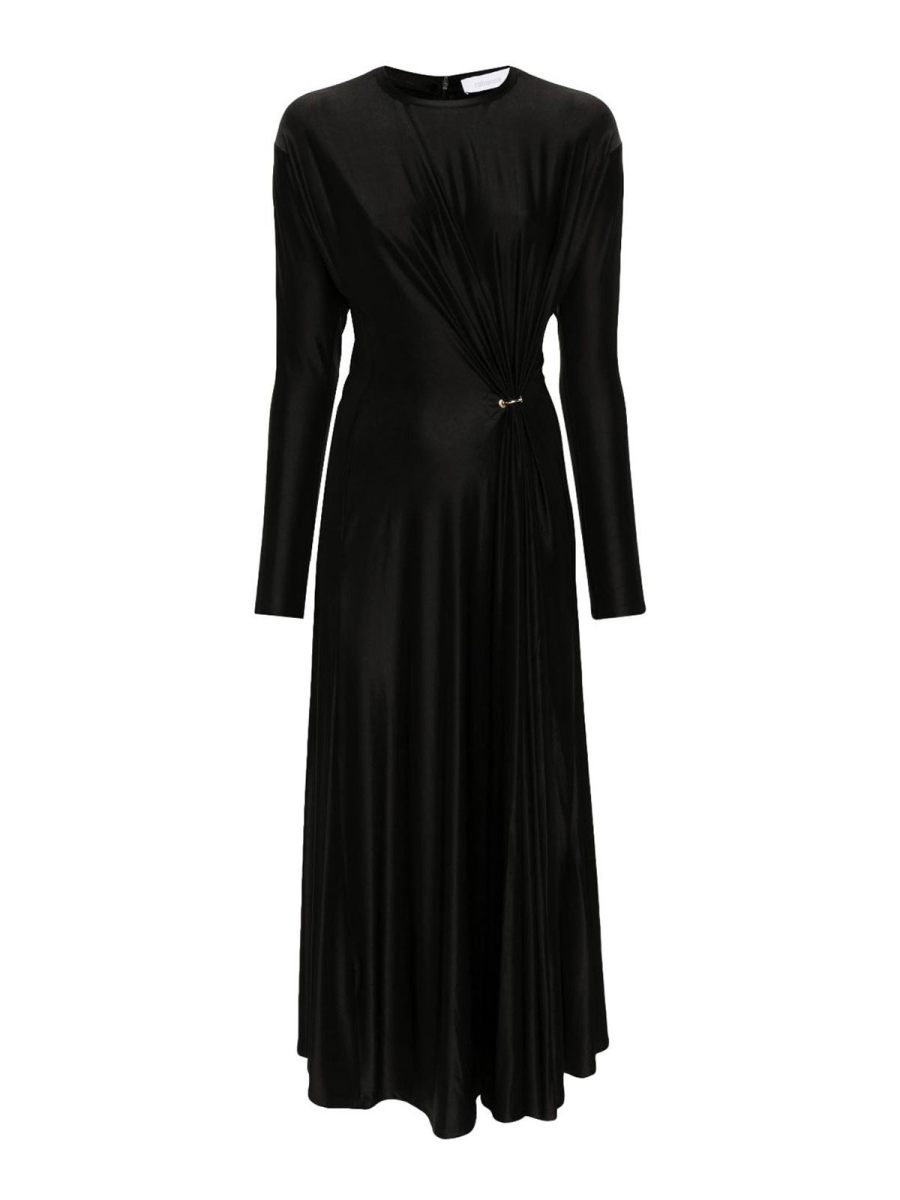 Rabanne Maxi Robe - Noir
