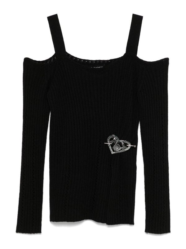 Twinset Pull Col Rond - Noir