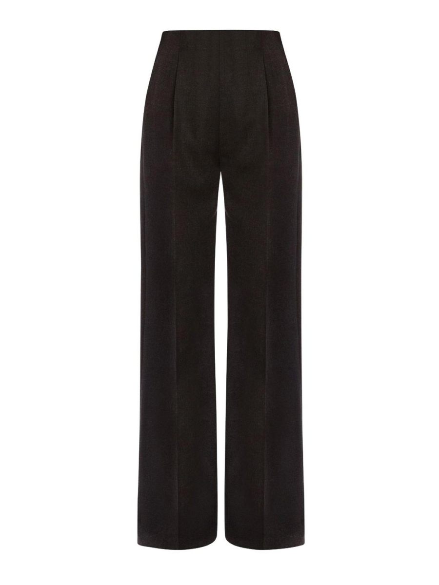 Alberta Ferretti Pantalons Décontractés - Gris
