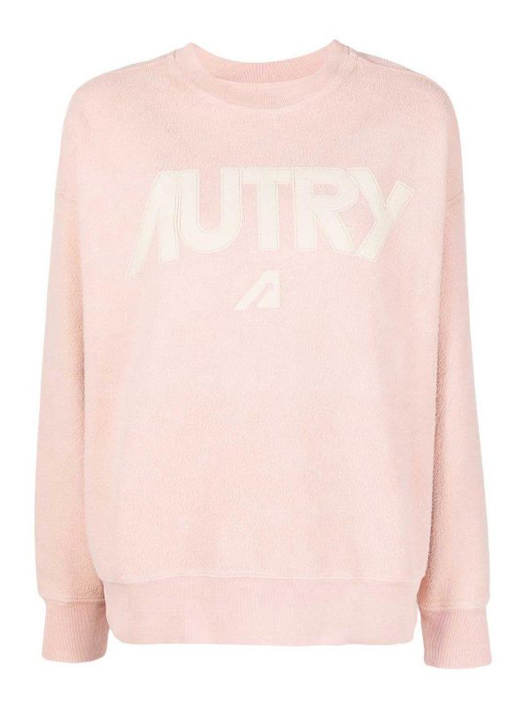 Autry Pull Col Rond - Rose