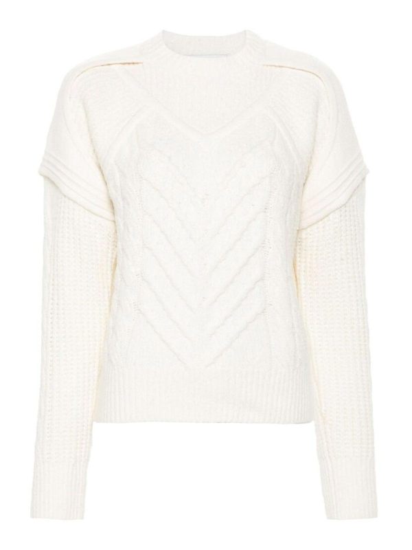 Iro Pull Col Rond - Blanc