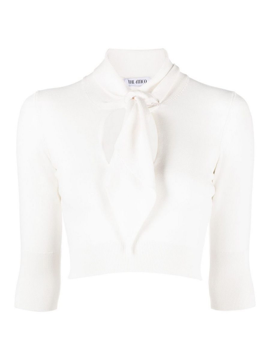 The Attico Sweat-Shirts - Blanc
