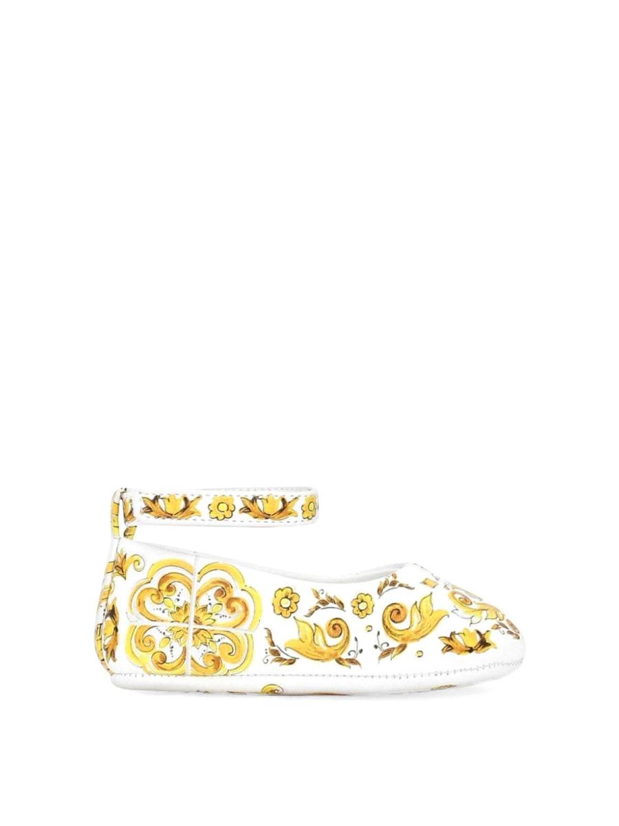 Dolce & Gabbana Jr Ballerines - Jaune