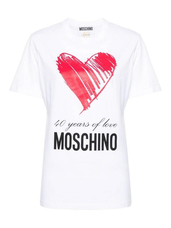 Moschino T-Shirt - Blanc