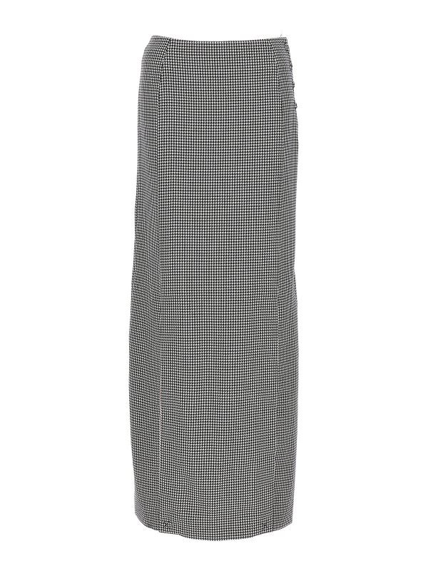 Thom Browne Jupe Midi - Blanc