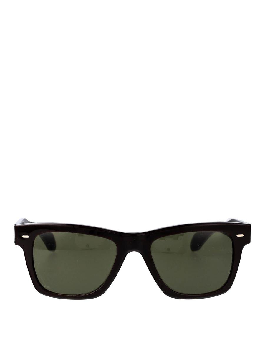 Oliver Peoples Lunettes De Soleil - Marron