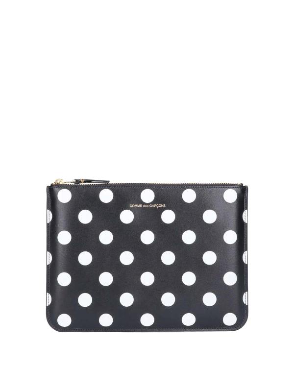 Comme Des Garcons Portefeuilles - Noir