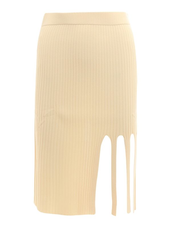 K Krizia Mini Jupe - Jaune