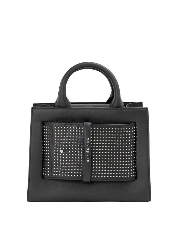 John Richmond Sac Porté Épaule - Noir