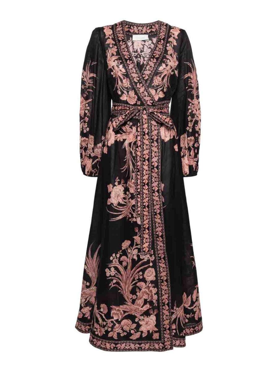 Zimmermann Robe Au Genou - Noir