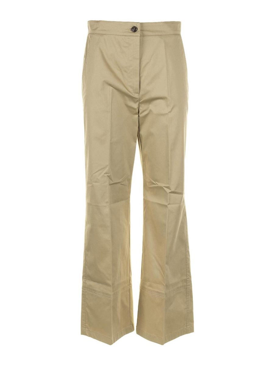 Marella Pantalons Décontractés - Camel