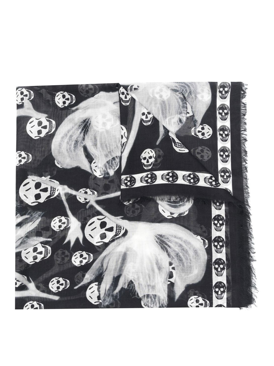 Alexander Mcqueen Écharpe - Noir