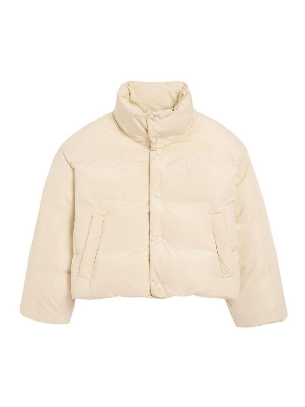 Ami Paris Blouson Rembourré - Blanc