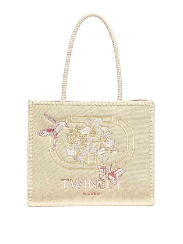 Twinset Sac Cabas - Beig