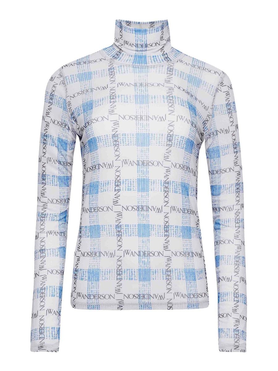 J. W. Anderson Pull Col Roulé - Bleu