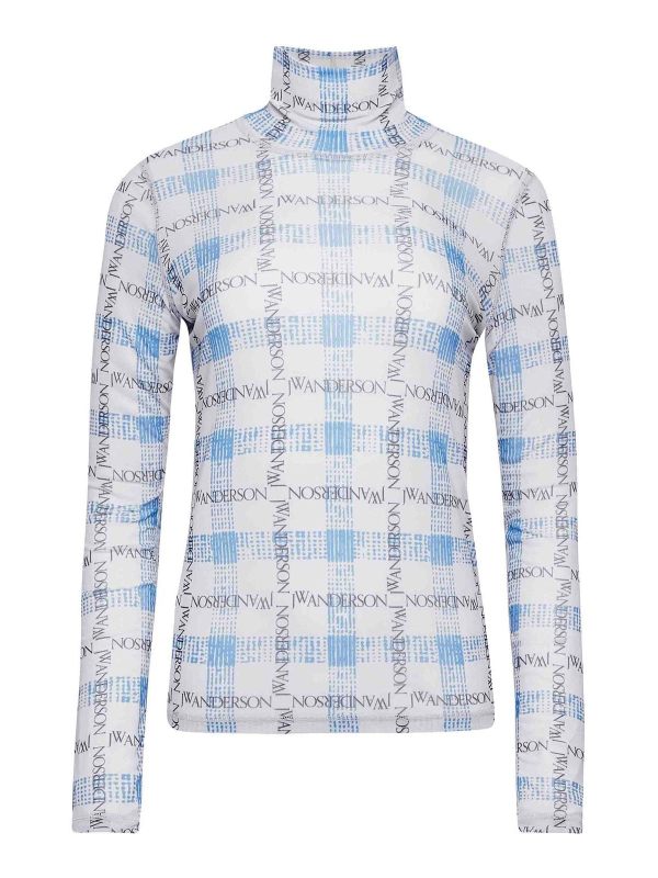 J. W. Anderson Pull Col Roulé - Bleu