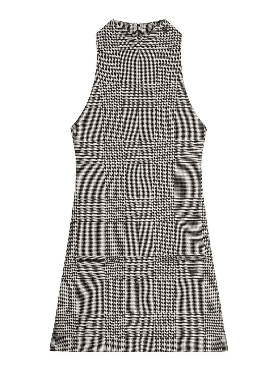 Courreges Robe Au Genou - Marron