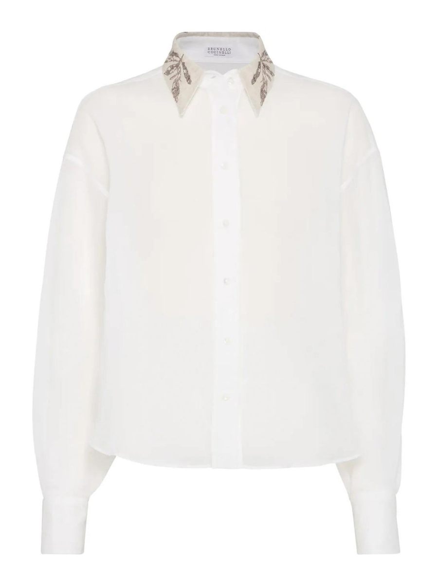 Brunello Cucinelli Chemise - Blanc