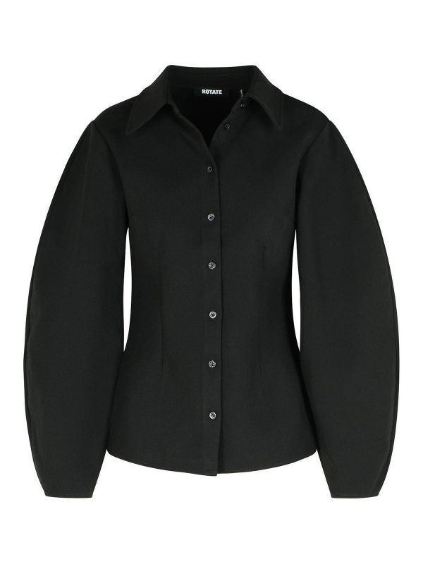Rotate Birger Christensen Chemise - Noir