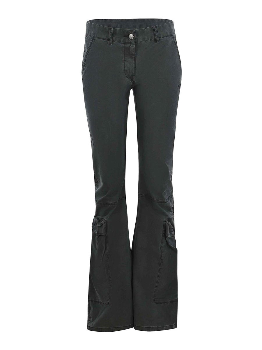 Diesel Pantalons Décontractés - Gris