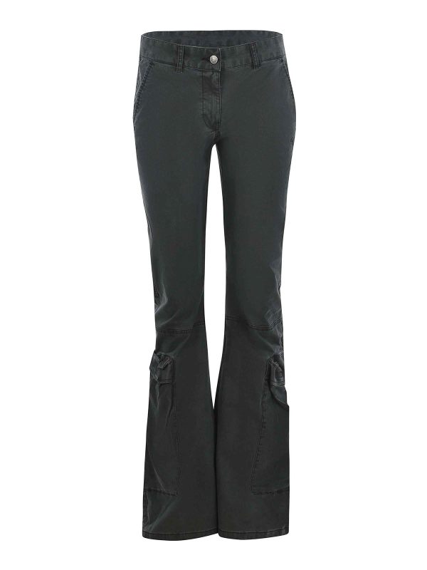 Diesel Pantalons Décontractés - Gris