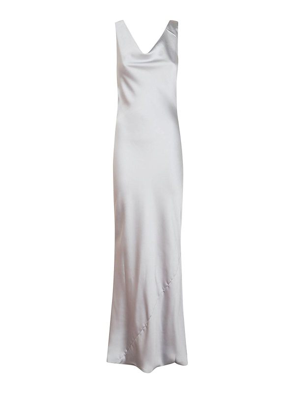Norma Kamali Robe De Soirée - Argent