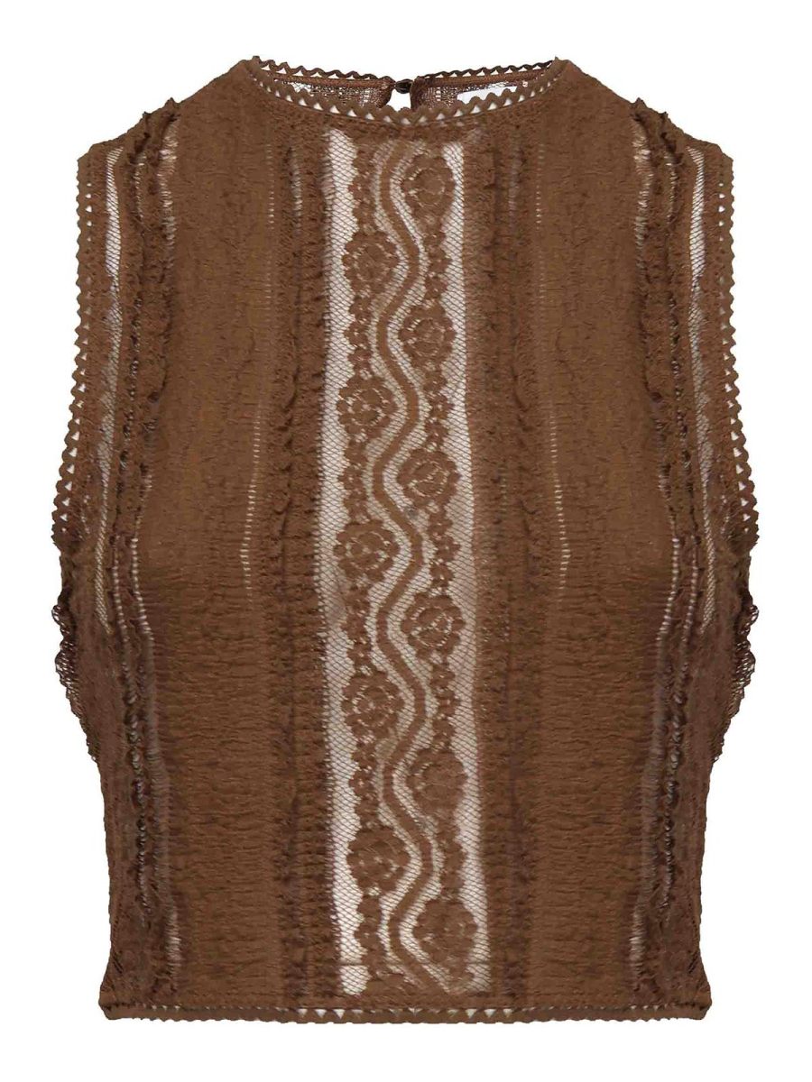 Charo Ruiz Top - Marron