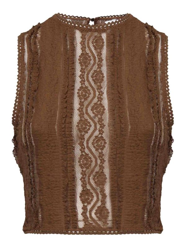 Charo Ruiz Top - Marron
