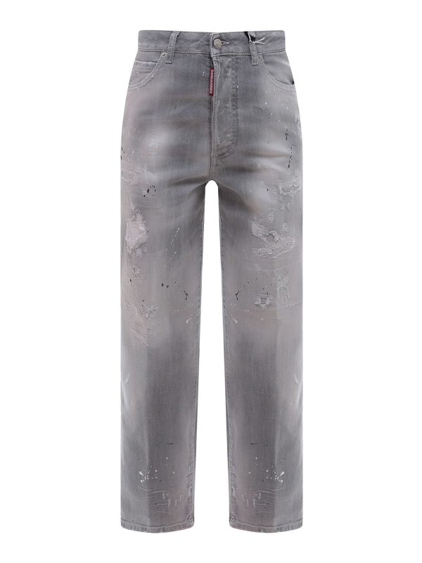 Dsquared2 Jean Droit - Gris