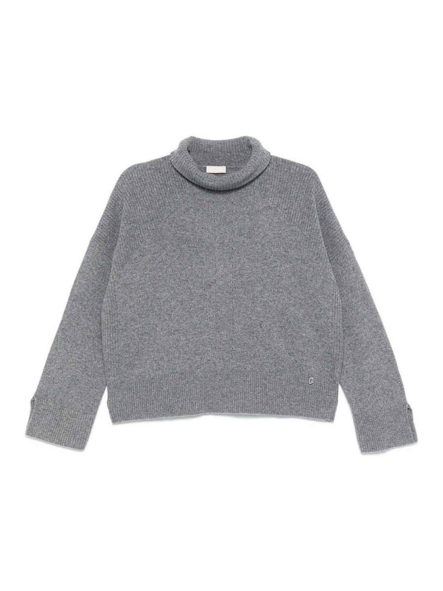 Liu Jo Pull Col Rond - Gris