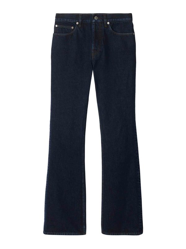 Burberry Jean Évasé - Foncé Délavé