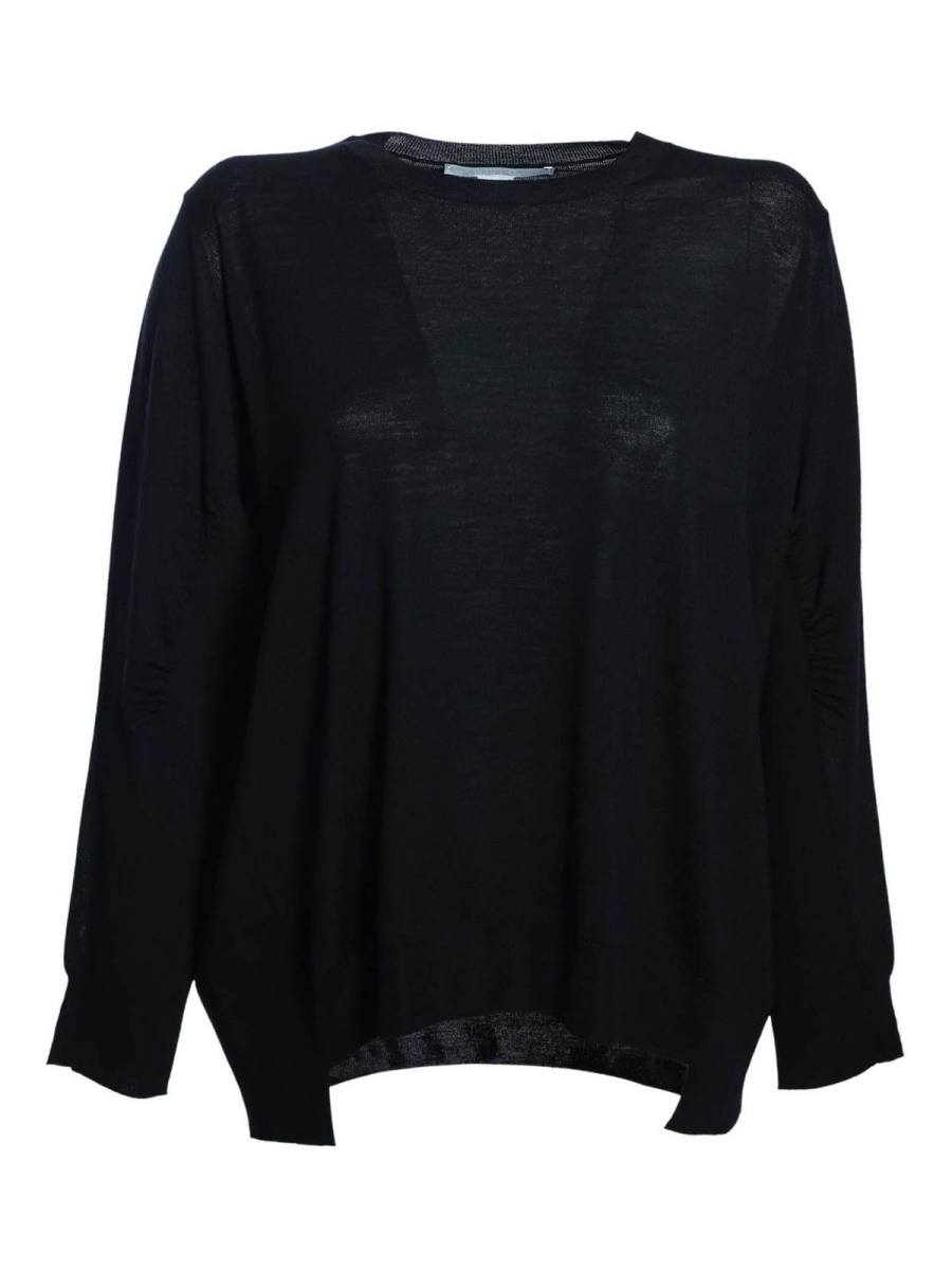 Stella Mccartney Pull Col Rond - Noir