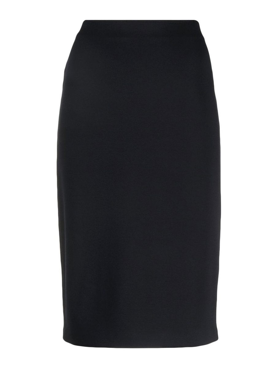 Emporio Armani Jupe Midi - Bleu