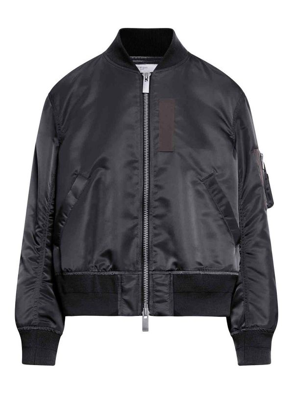 Sacai Veste Casual - Noir