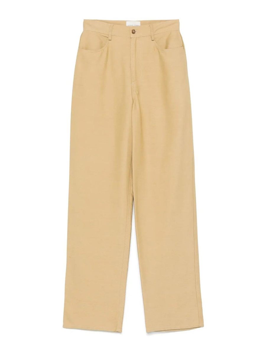 Loulou Studio Pantalons Décontractés - Or