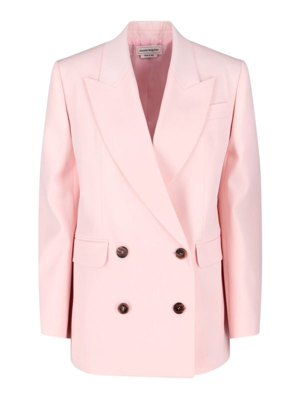 Alexander Mcqueen Blazer - Rose