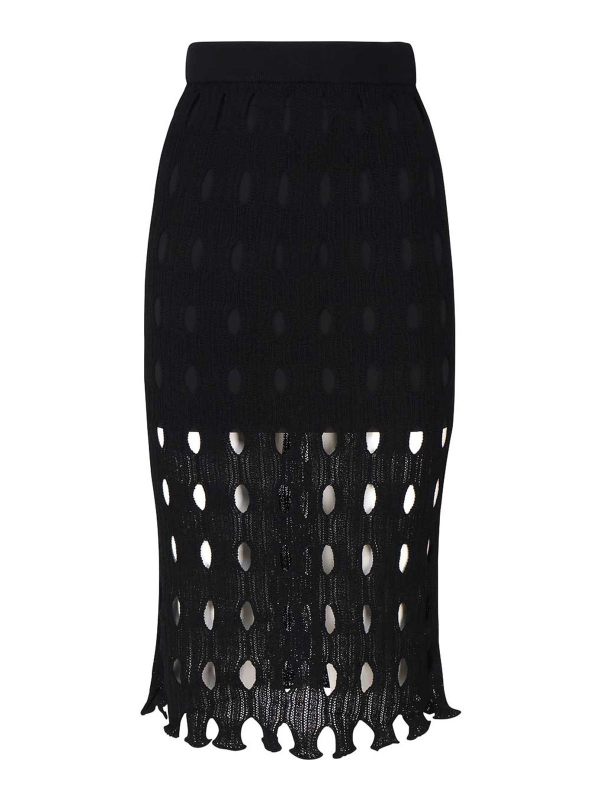 Pinko Jupe Midi - Noir