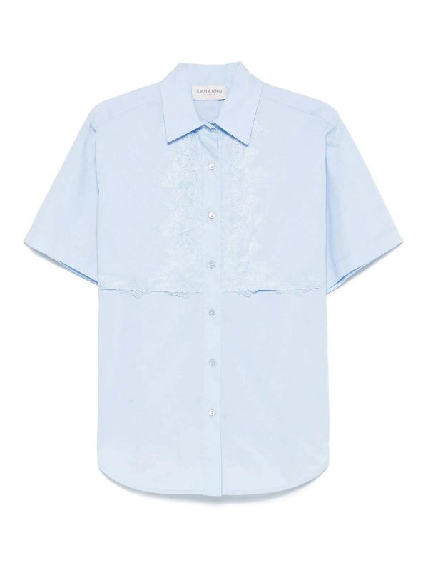 Ermanno Firenze Chemise - Bleu Clair
