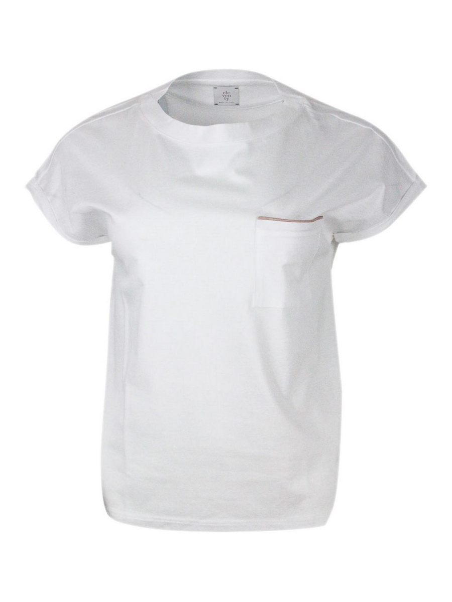 Eleventy T-Shirt - Blanc