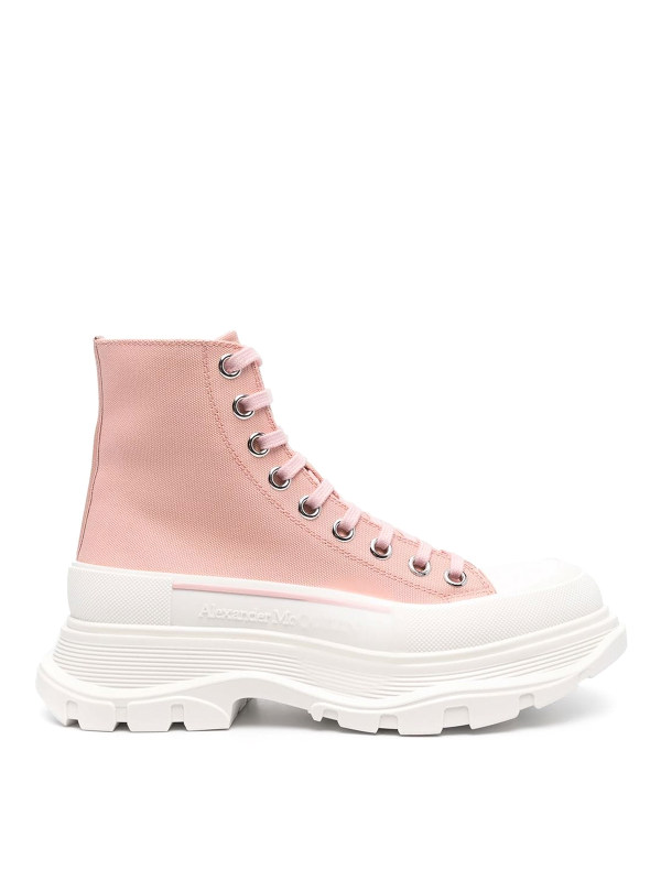 Alexander Mcqueen Bottines - Rose