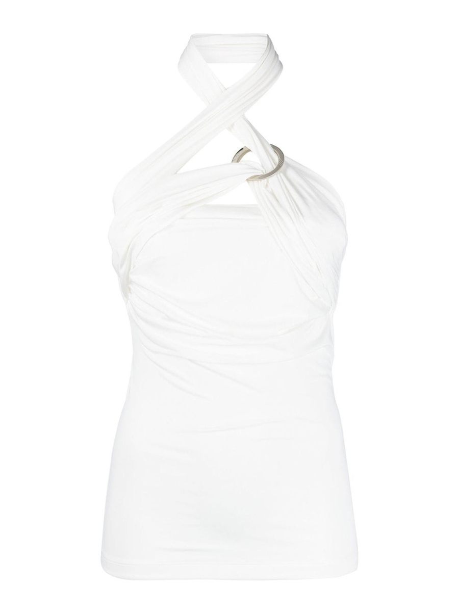 The Attico Robe Courte - Blanc