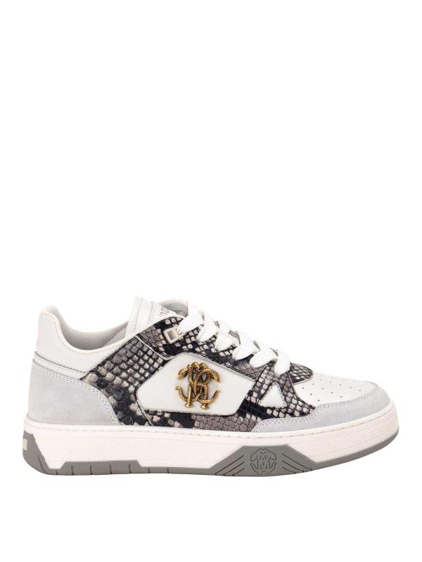 Roberto Cavalli Baskets - Blanc