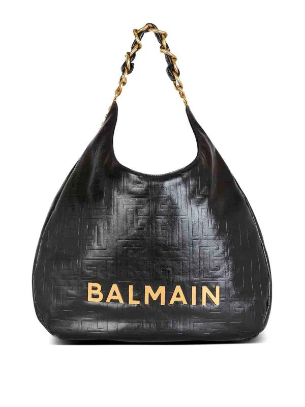 Balmain Sac Bandoulière - Noir