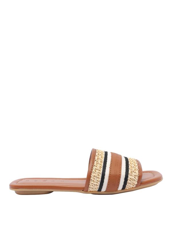 Hogan Sandales - Marron
