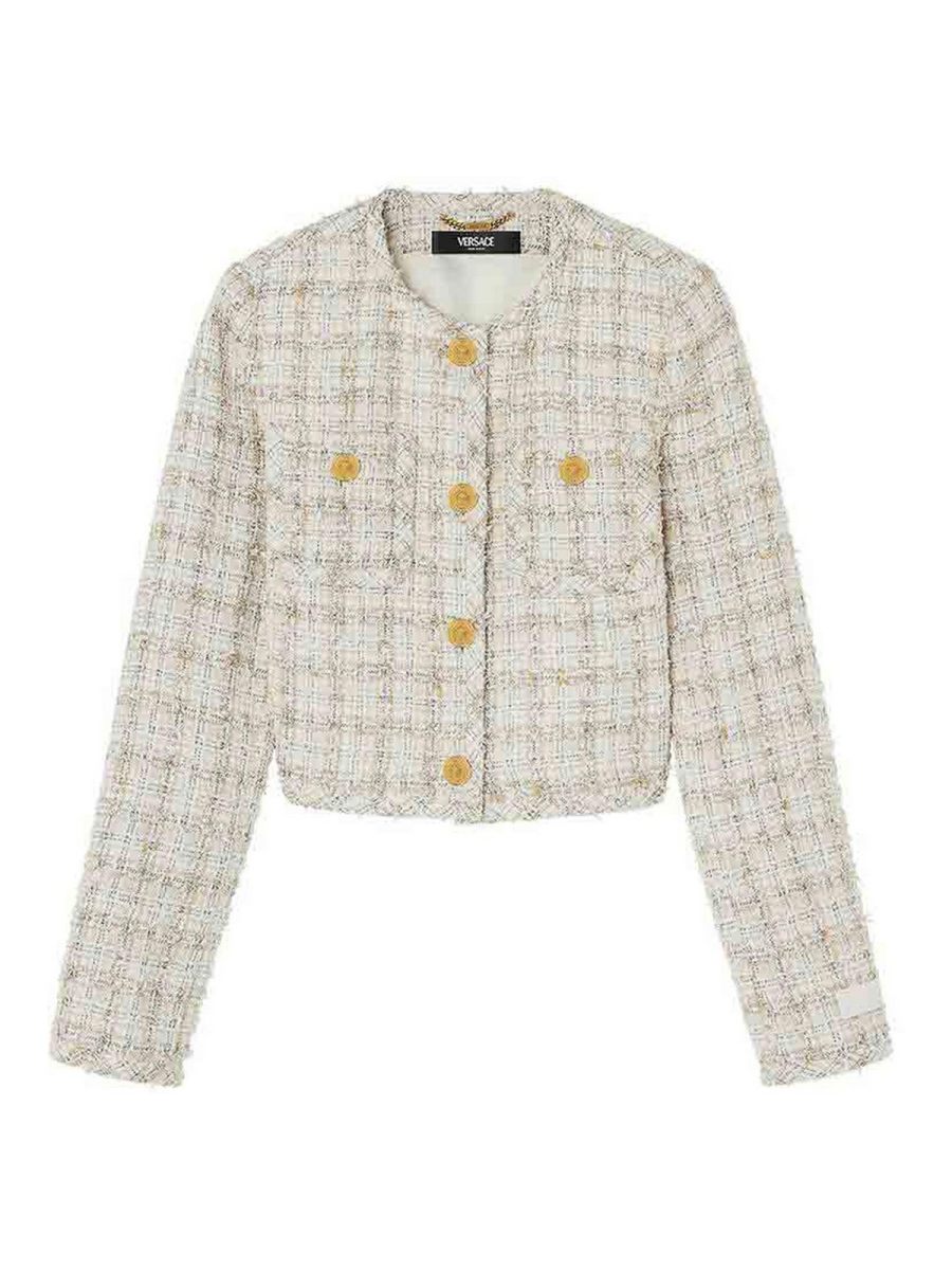 Versace Veste Casual - Beige