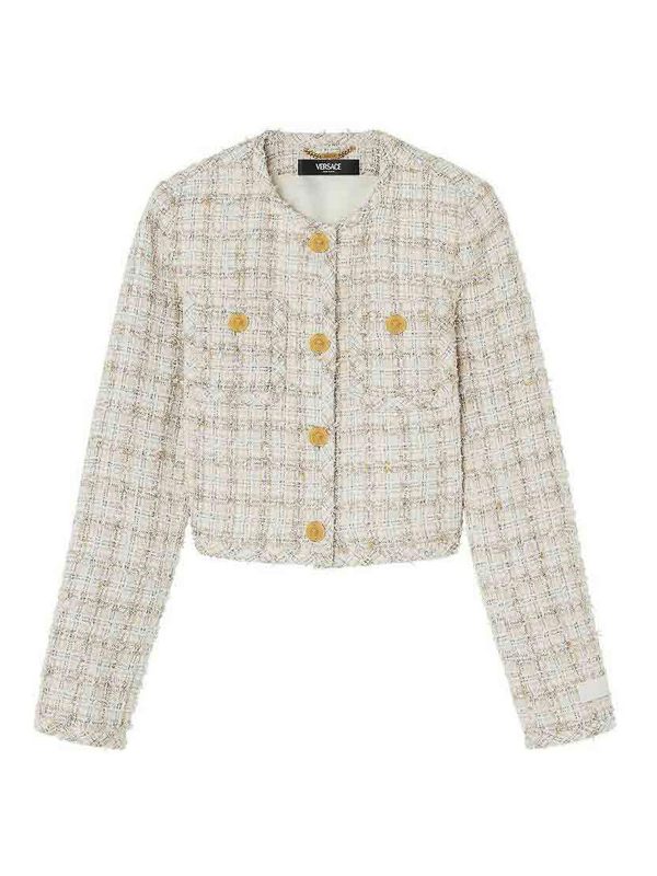 Versace Veste Casual - Beige