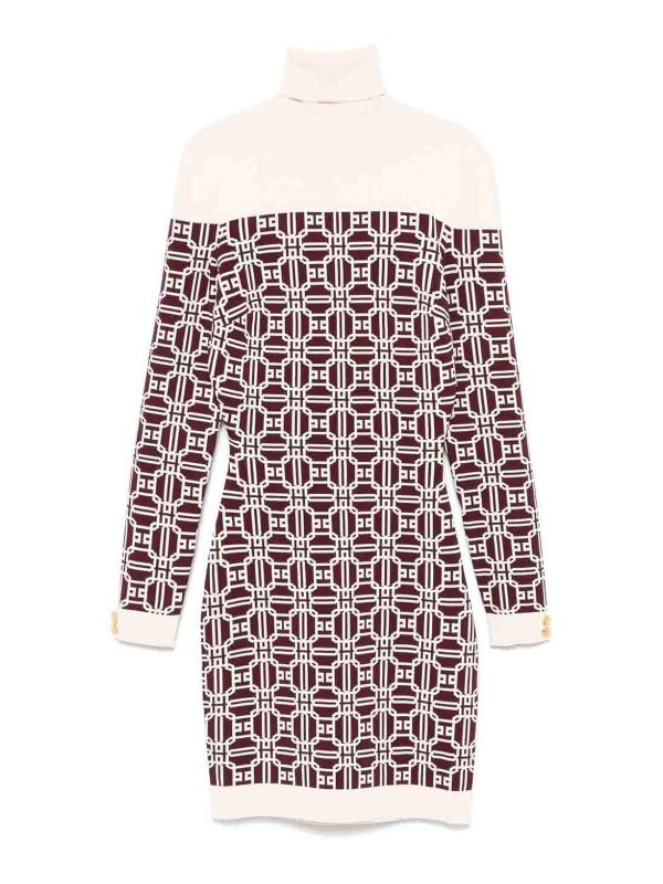 Elisabetta Franchi Robe Courte - Rouge