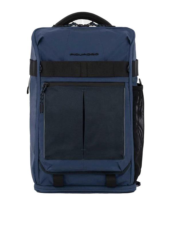 Piquadro Sac À Dos - Bleu