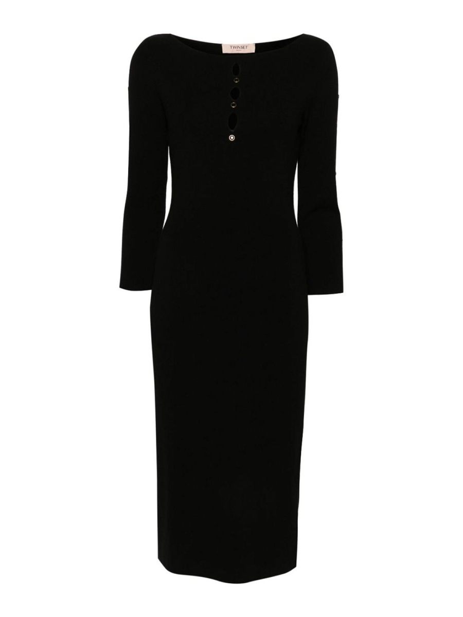Twinset Robe Courte - Noir