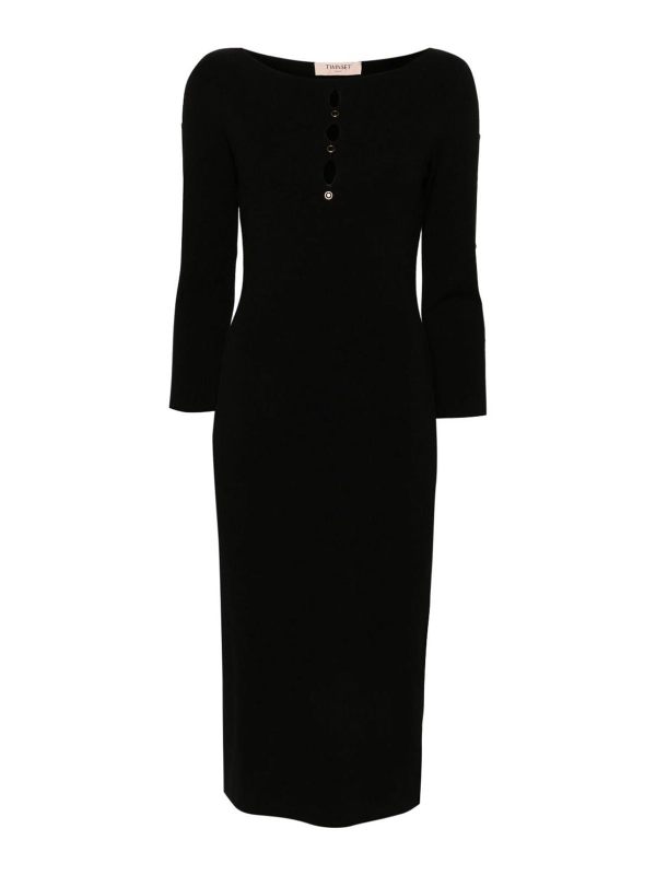 Twinset Robe Courte - Noir